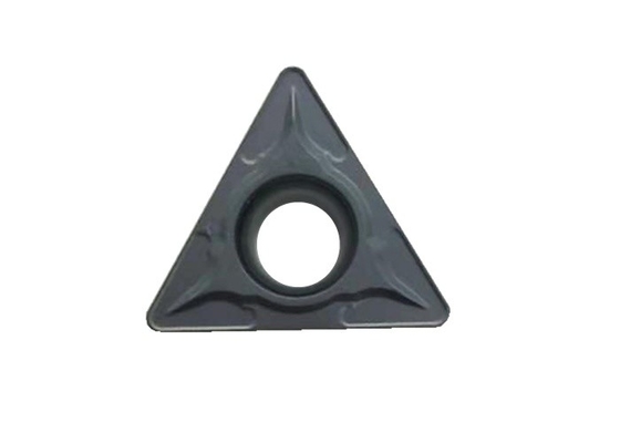 Inserções de gerencio do CNC da forma do triângulo com material original do carboneto de tungstênio