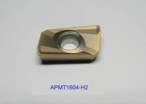 Inserção do bronze APMT1135PDER, inserções do carboneto cimentado para o aço duro