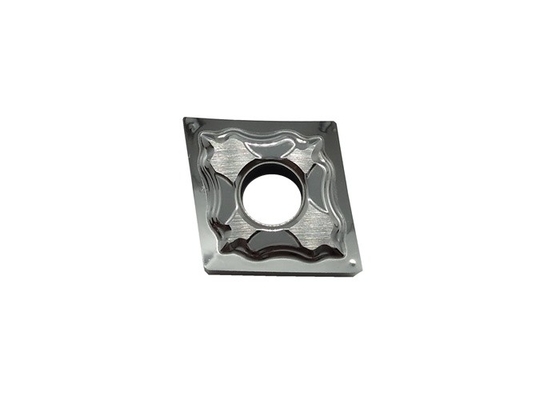 Inserções de prata do carboneto de CNMG, inserção de CNMG120404-TK CNMG para o alumínio