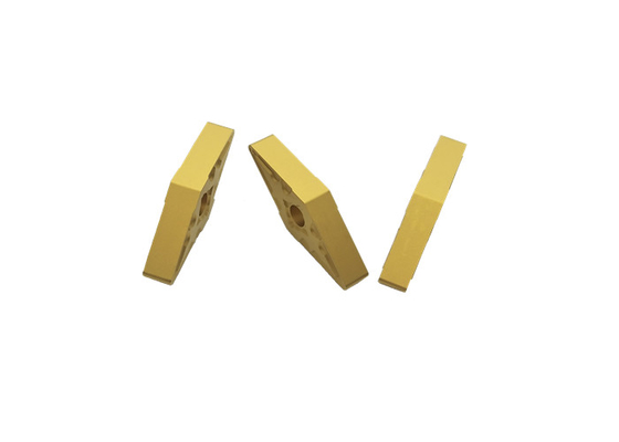 Inserções de gerencio VNMG160408 do carboneto do CNC da elevada precisão