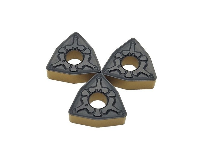 O CVD que reveste o carboneto do CNC introduz a cor do dobro de WNMG080412-TM