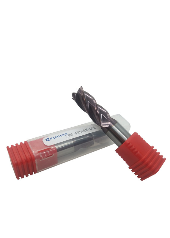 Produtos contínuos do carboneto de tungstênio do moinho de extremidade SMH-4EA45M-D12 do carboneto de KIMHOO